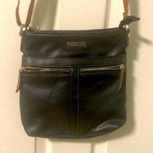 Roots 73 Crossbody sling leather bag